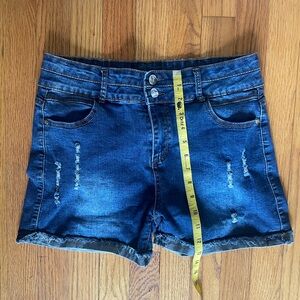 Denim Blue Women's Shorts